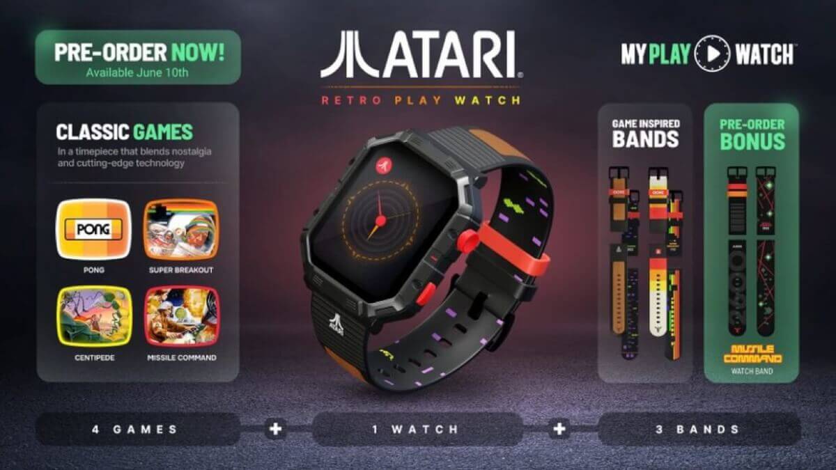 Atari 2600 My Play Watch Banner