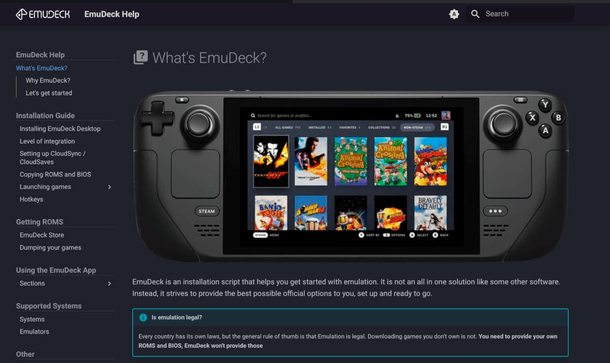 EmuDeck Wiki v2.4 Update