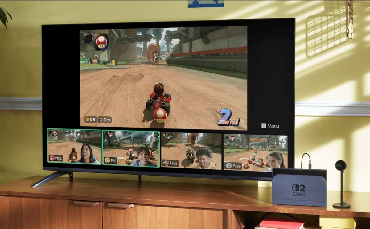 Nintendo Switch 2 GameChat - Press Hero