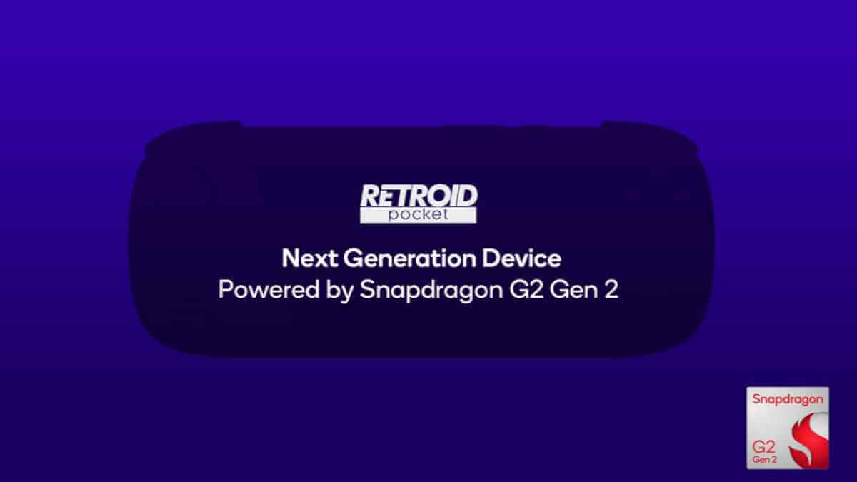 Retroid Pocket 6 Qualcomm Teaser