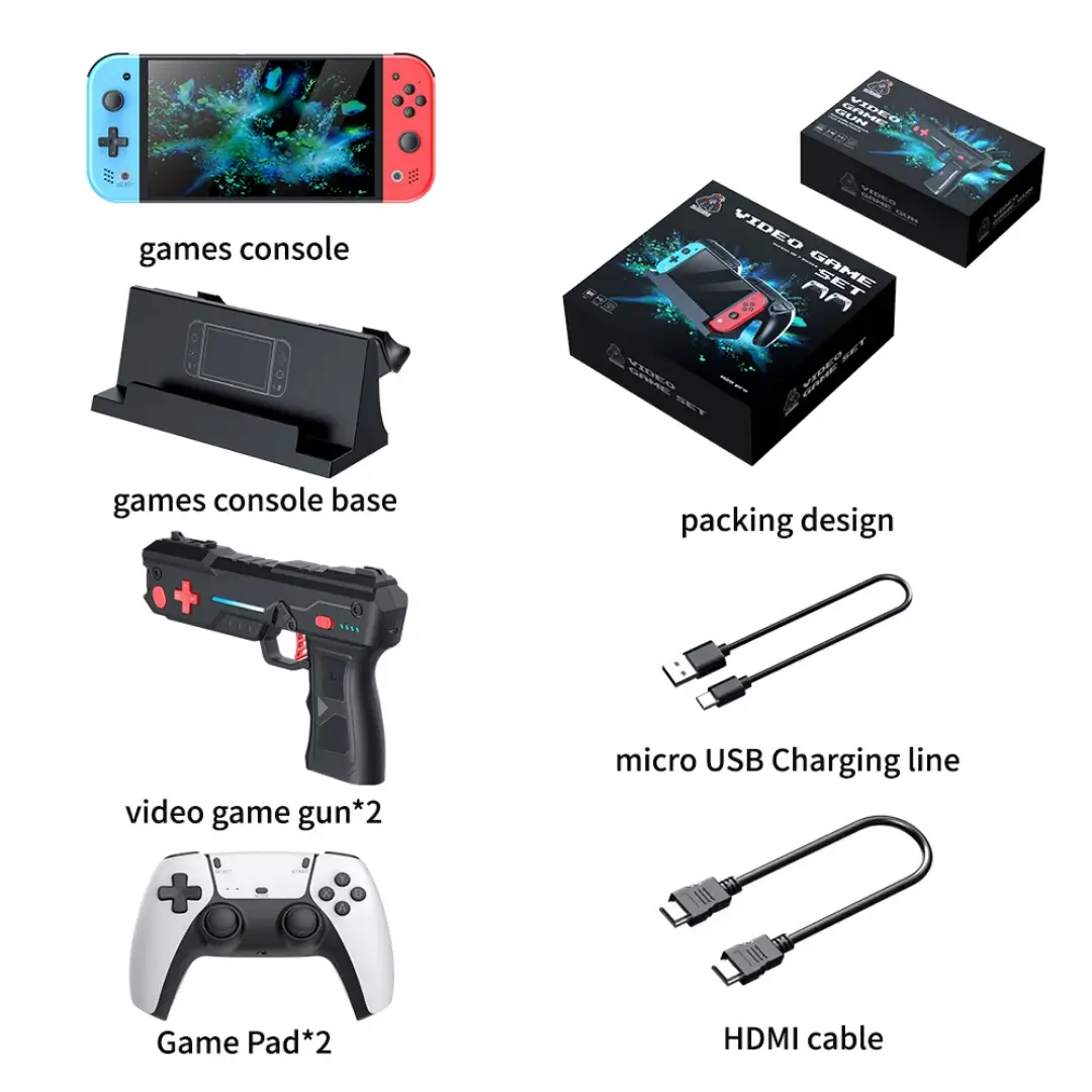 SJGAM M20 Pro Accessory Layout