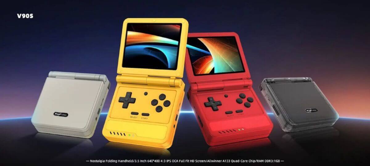 Powkiddy V90S Colors - Retro Handhelds