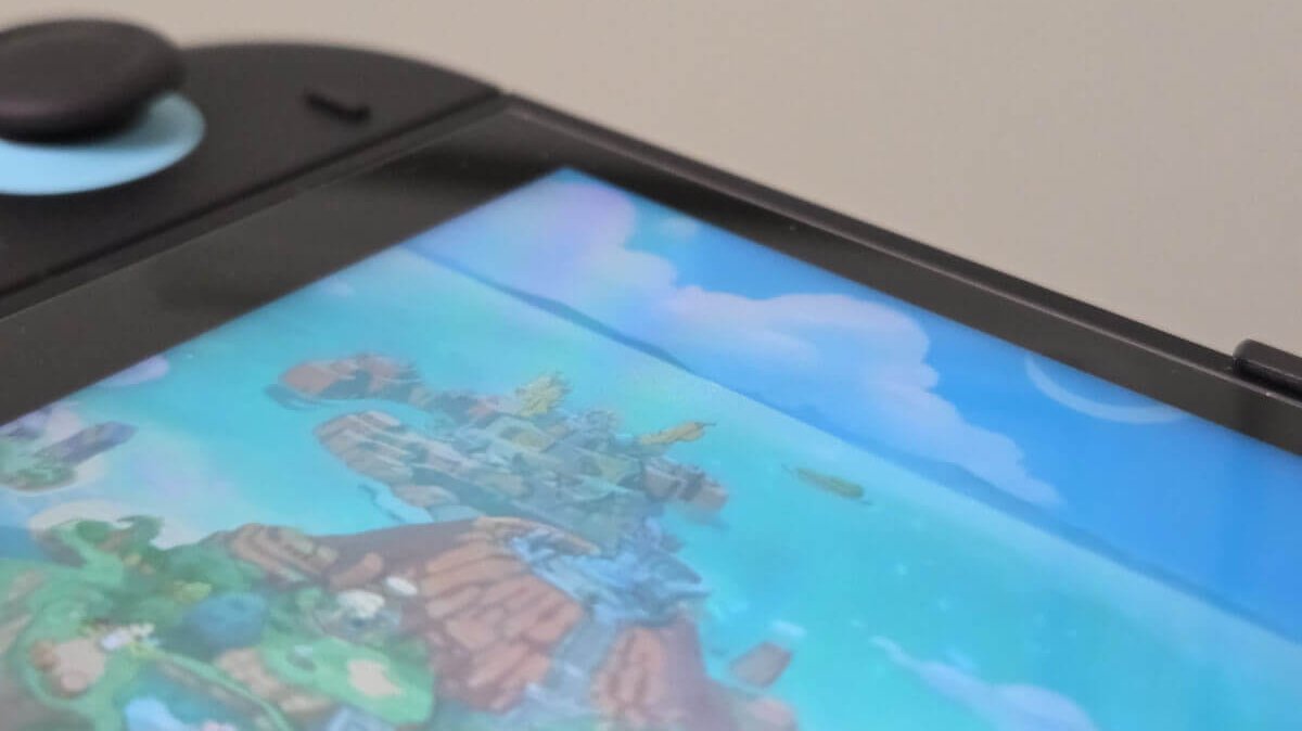 Close-up on Nintendo Switch 2 Screen
