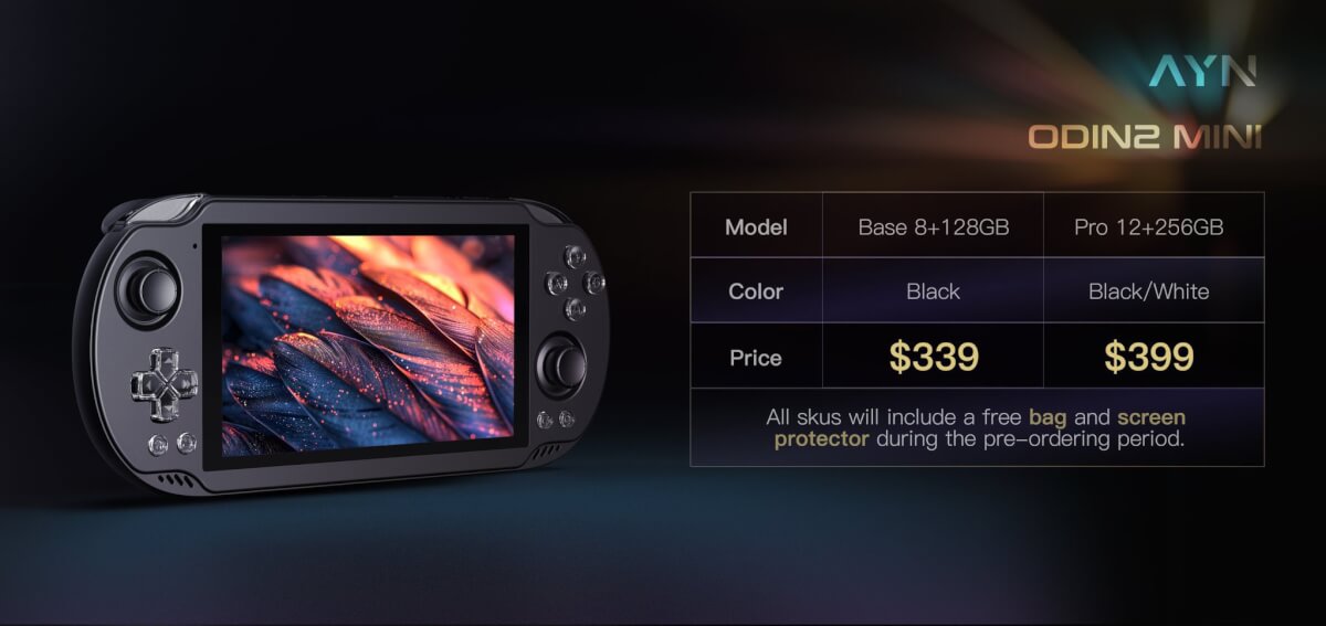AYN Odin 2 Mini Pricing