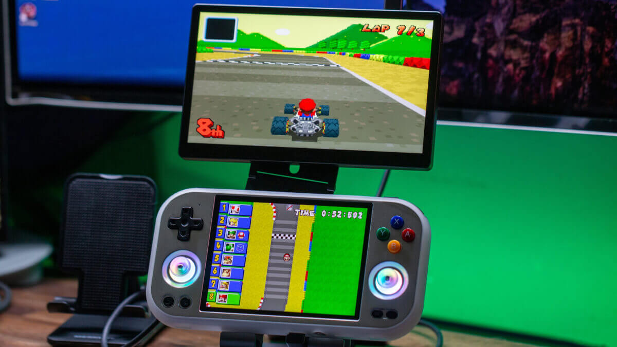 Anbernic RG477M First Impressions - melonDS Dual Screen - Mario Kart - 2 - Retro Handhelds Anbernic RG477M First Impressions - melonDS Dual Screen - Mario Kart - 2