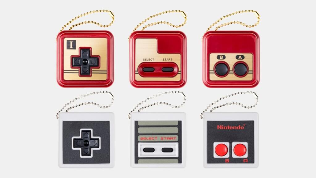 Controller Button Set 1 - Retro Handhelds NES and famicom inspired "Controller Button Collection" set 1