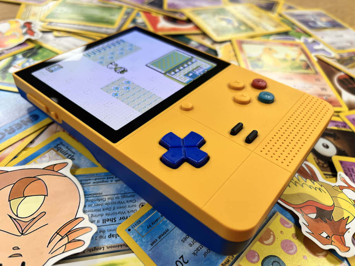 Angled view of the Retroid Pocket Classic