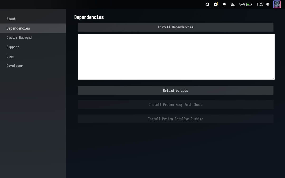 Install Junk-Store Dependencies