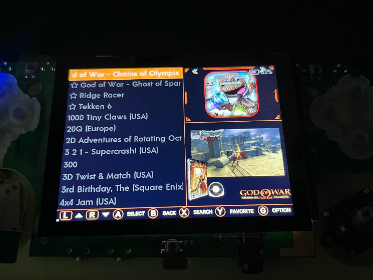 MagicX XUmini M PSP games Large