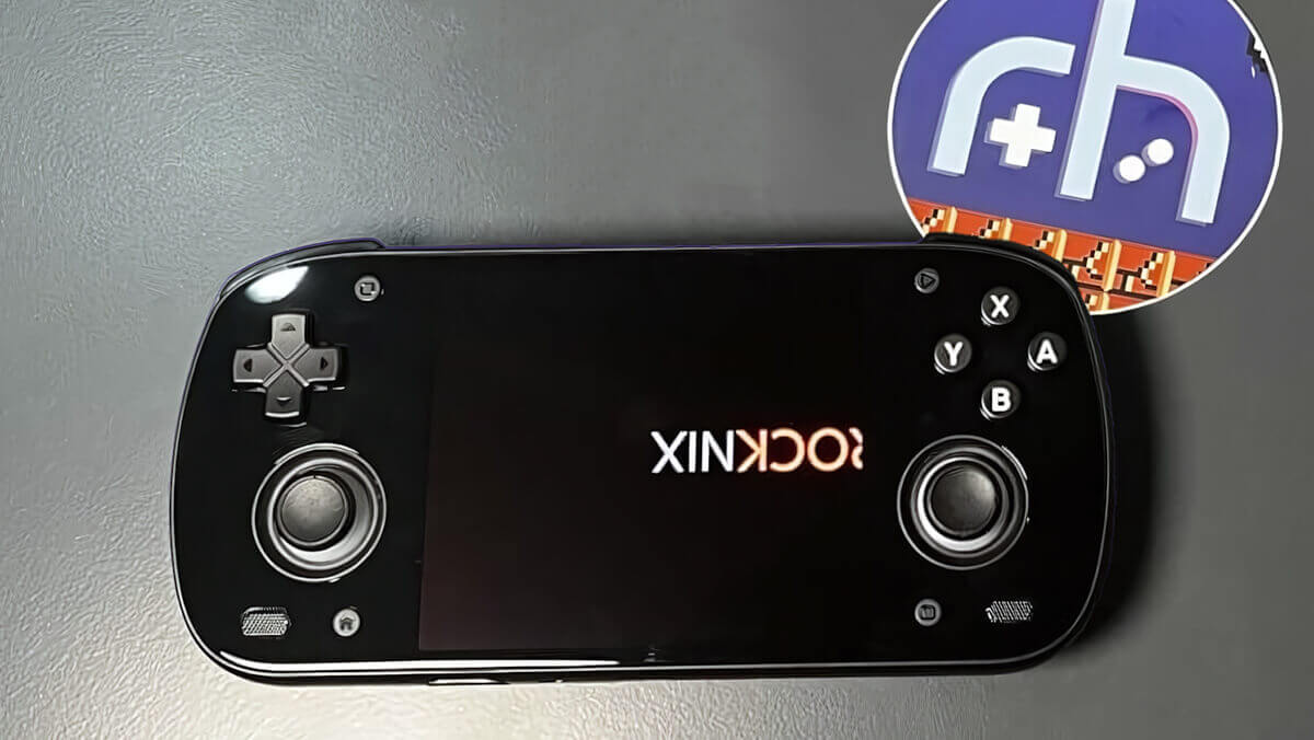 ROCKNIX Boot Screen Upside Down on Retroid Pocket Mini V2