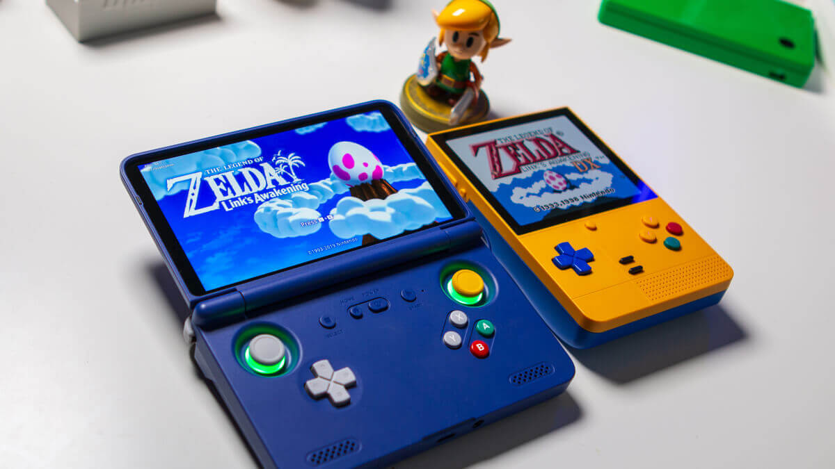 Links Awakening on the Flip 2