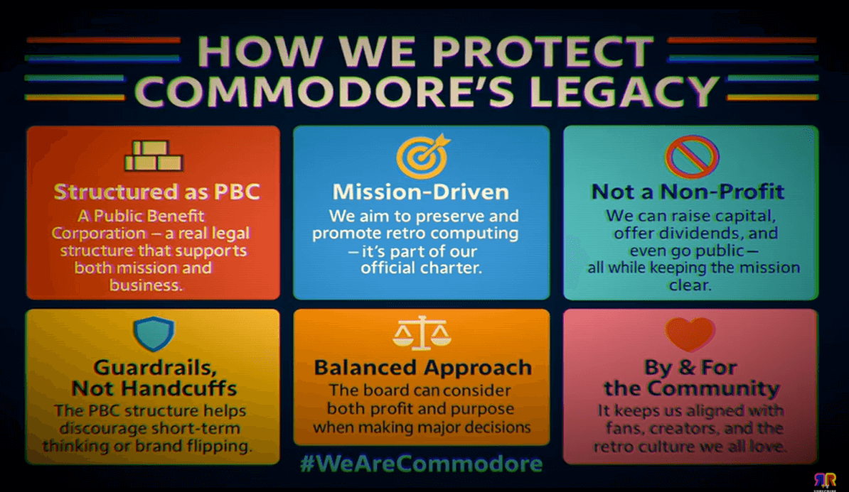 The Return of The Forgotten: This Man Is Buying Commadore - Mission Statement