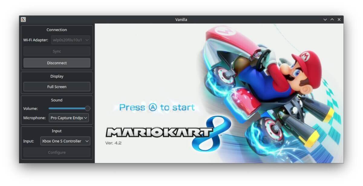 Vanilla Wii U GamePad Interface for Steam Deck