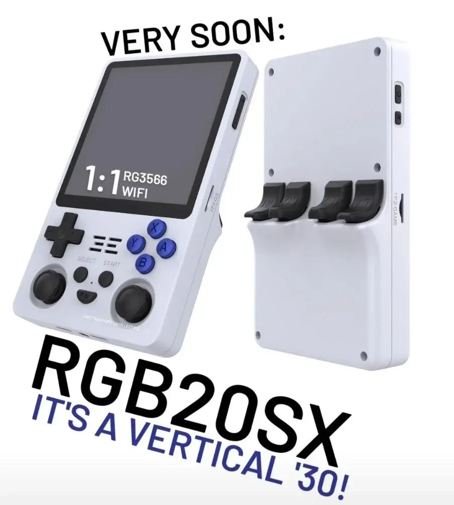 cachedImage - Retro Handhelds White and blue variant
