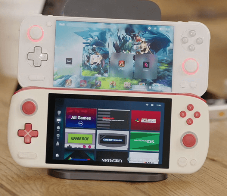 The Pocket S being held next to the Pocket Air.