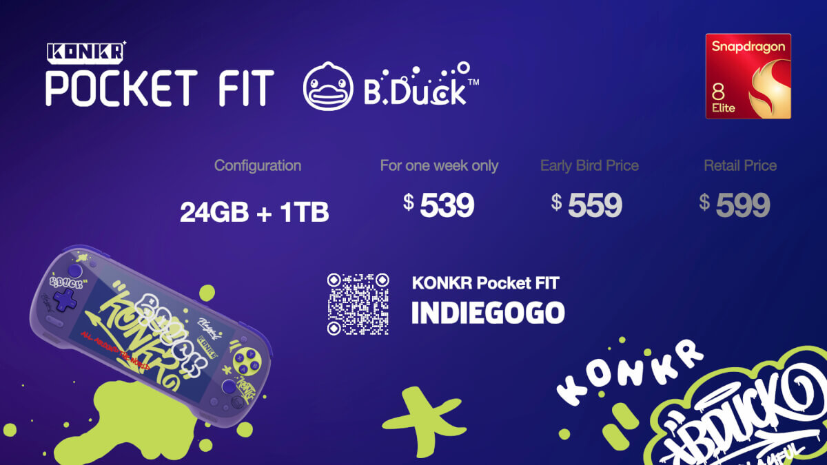 KONKR Pocket FIT B Duck Pricing - Retro Handhelds KONKR Pocket FIT B Duck Pricing