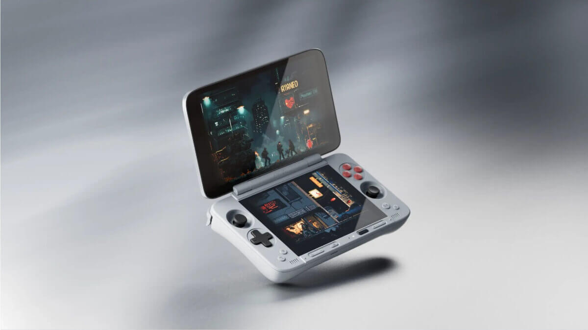 AYANEO Pocket DS Retro Gray - 1 - Retro Handhelds AYANEO Pocket DS Retro Gray - 1