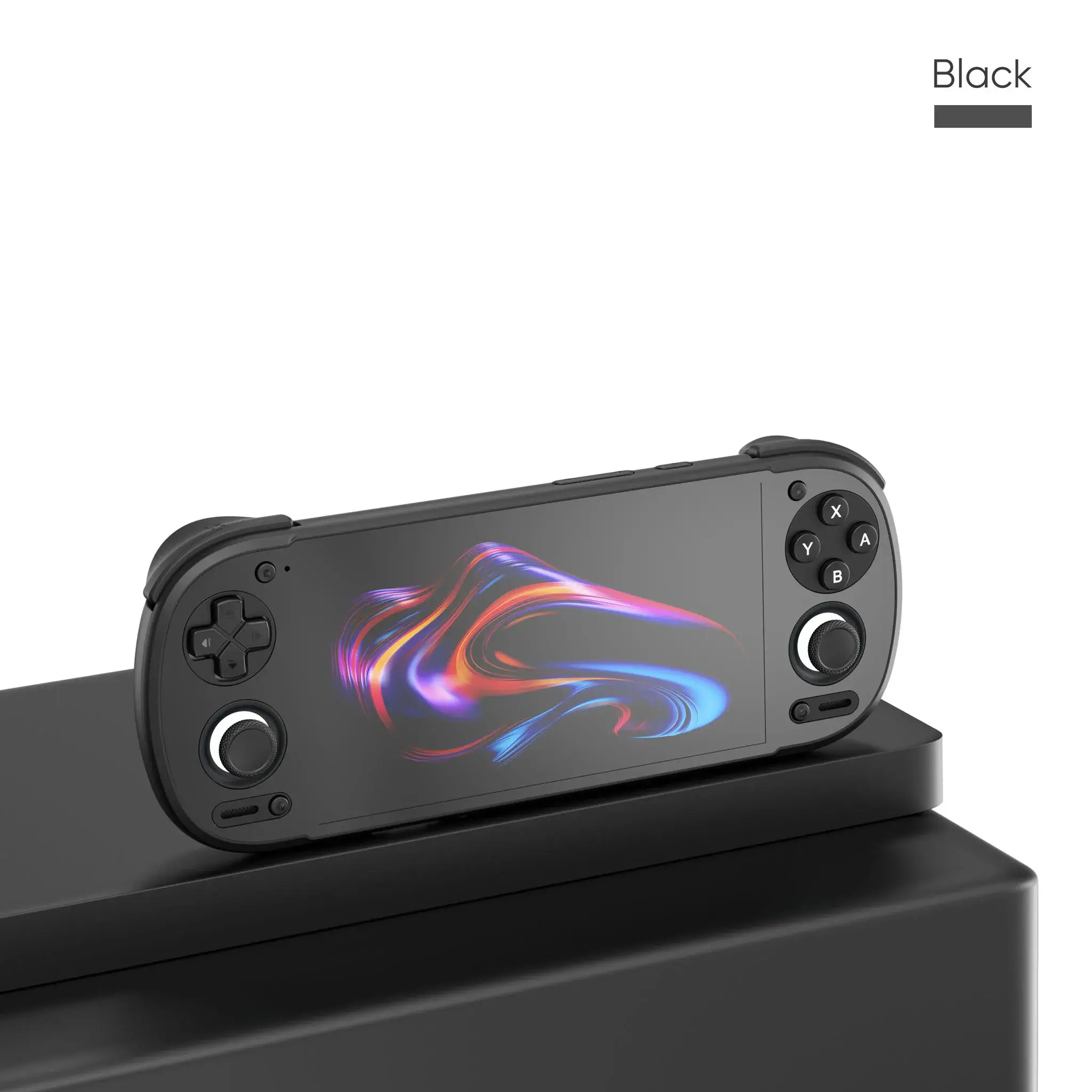 Retroid Pocket 6 - Black - D-pad Top - Retro Handhelds Retroid Pocket 6 - Black - D-pad Top