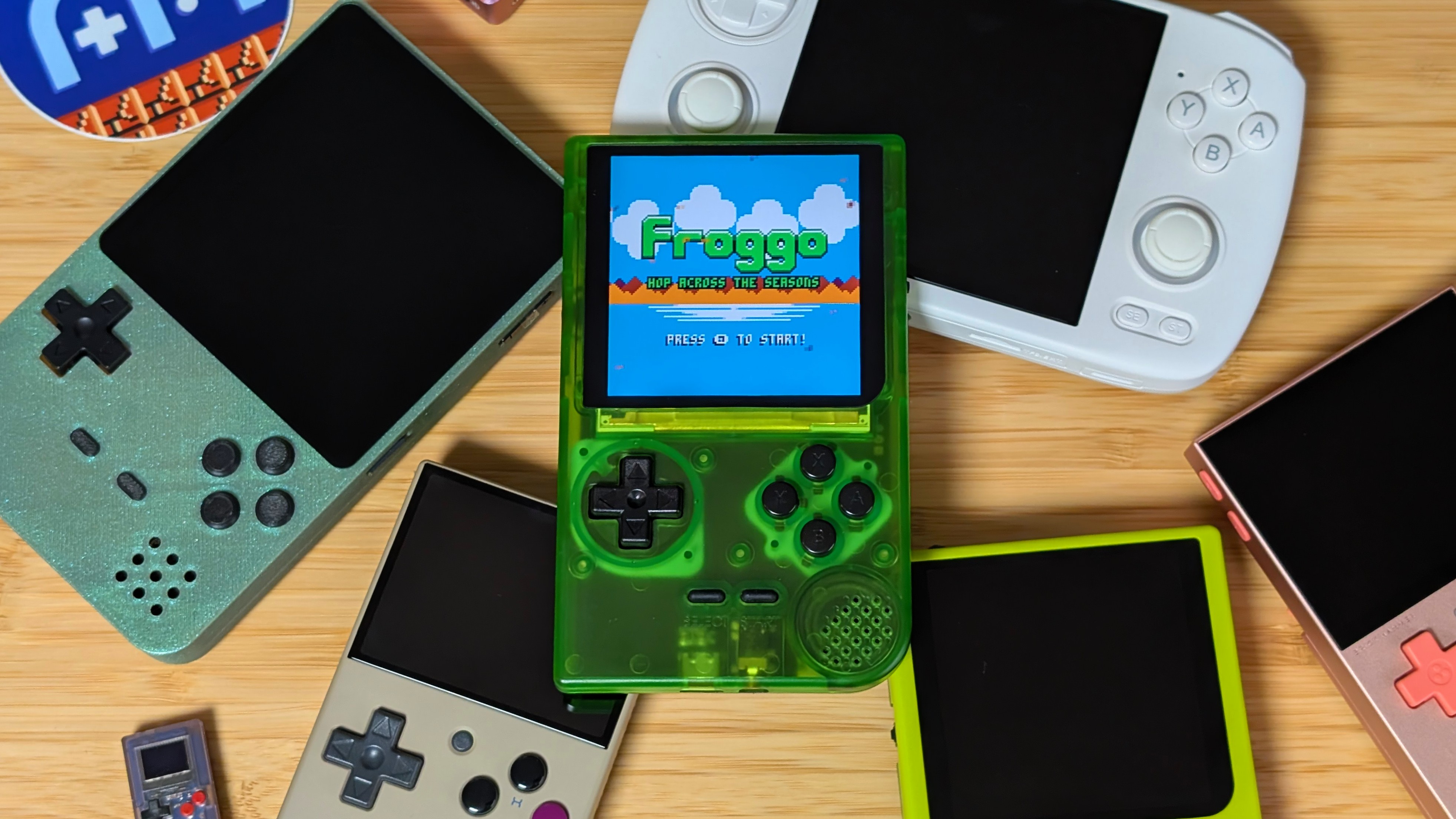 Retro Pixel Pocket V2 Top-Down - Retro Handhelds Retro Pixel Pocket V2 Top-Down