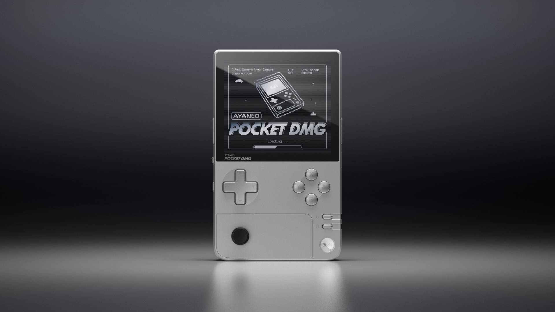 AYANEO Pocket DMG Bright Silver Promo - 1 - Retro Handhelds AYANEO Pocket DMG Bright Silver Promo - 1