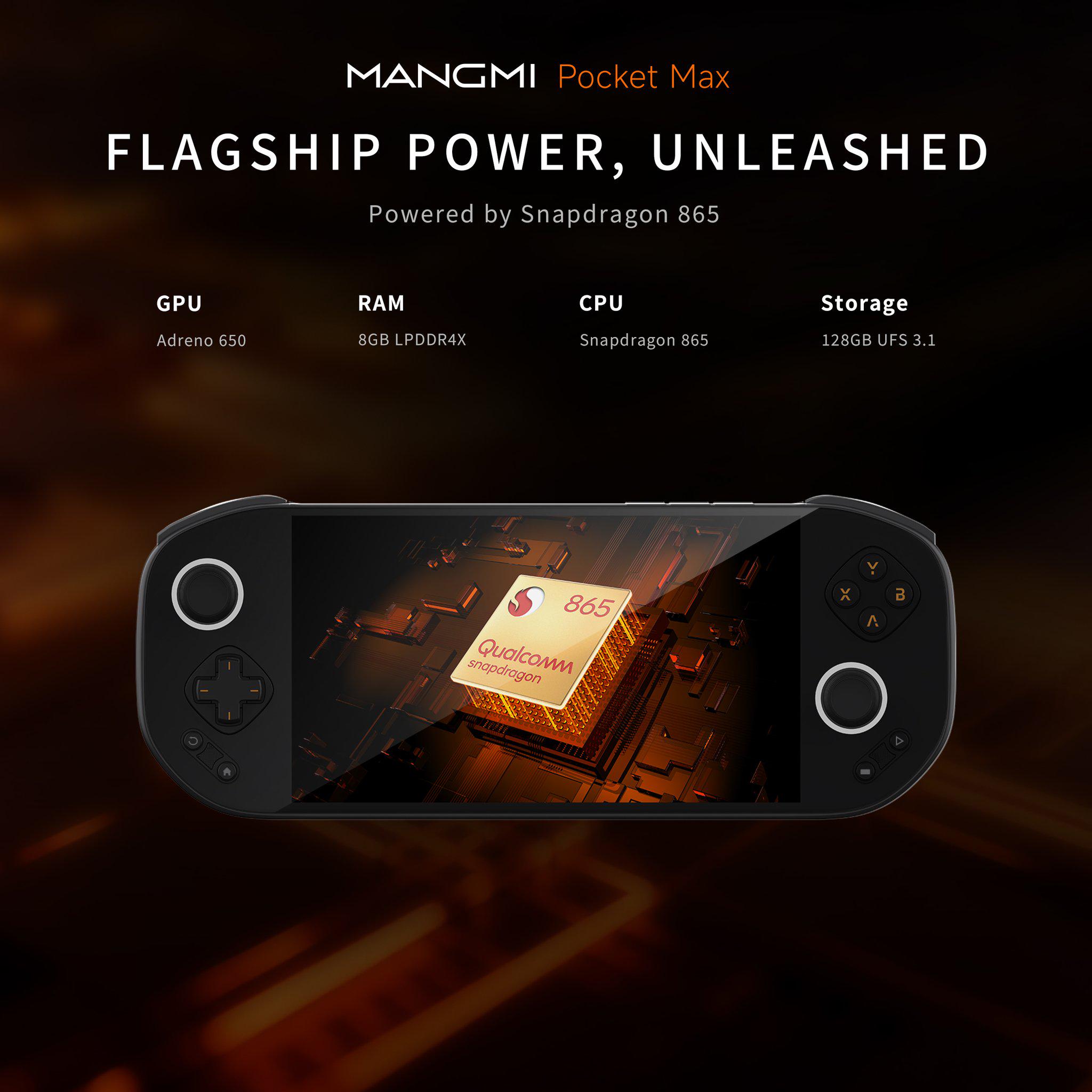 MANGMI Pocket Max Specs Deleted Graphic