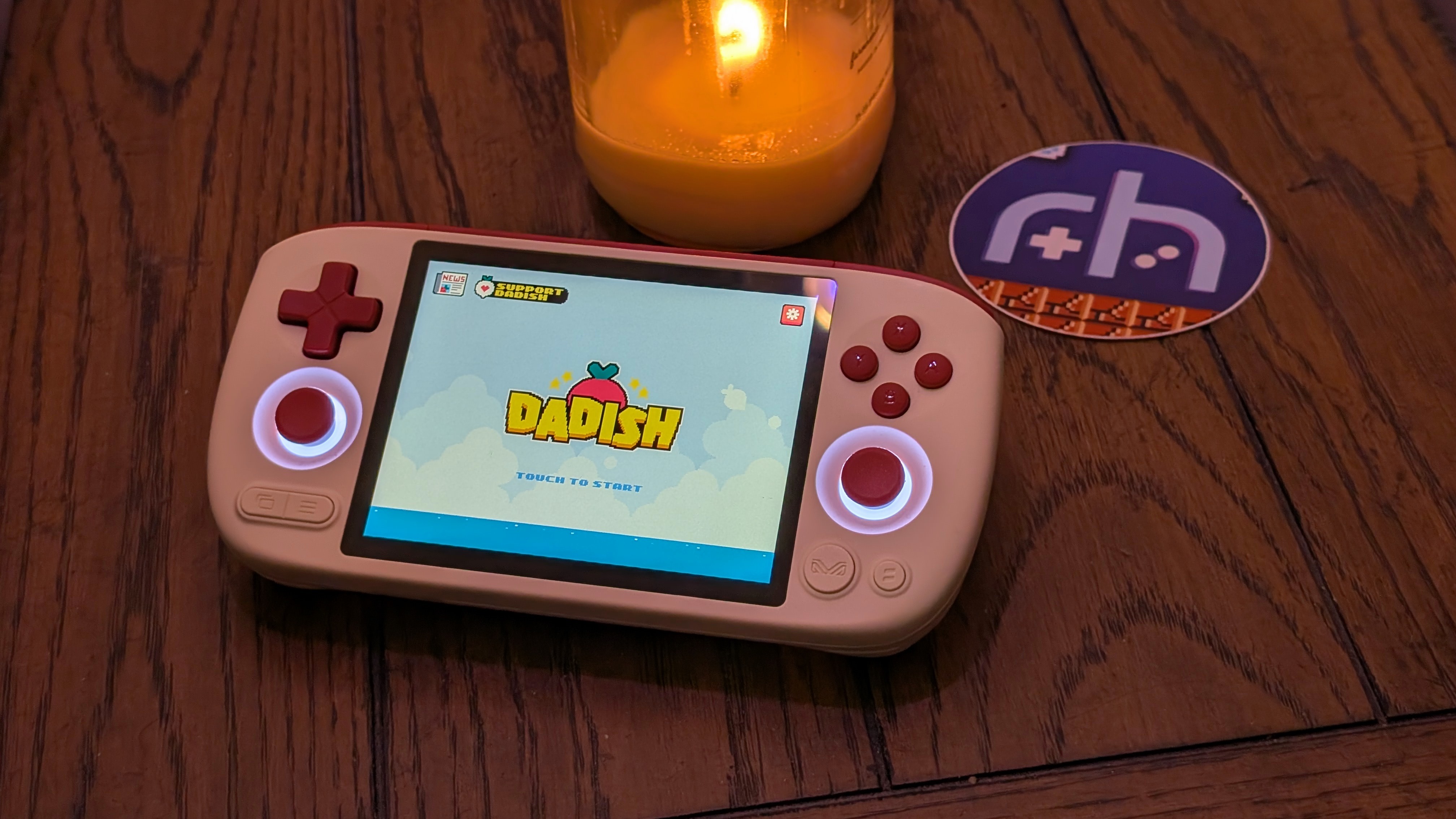 AYANEO Pocket Air Mini at Night