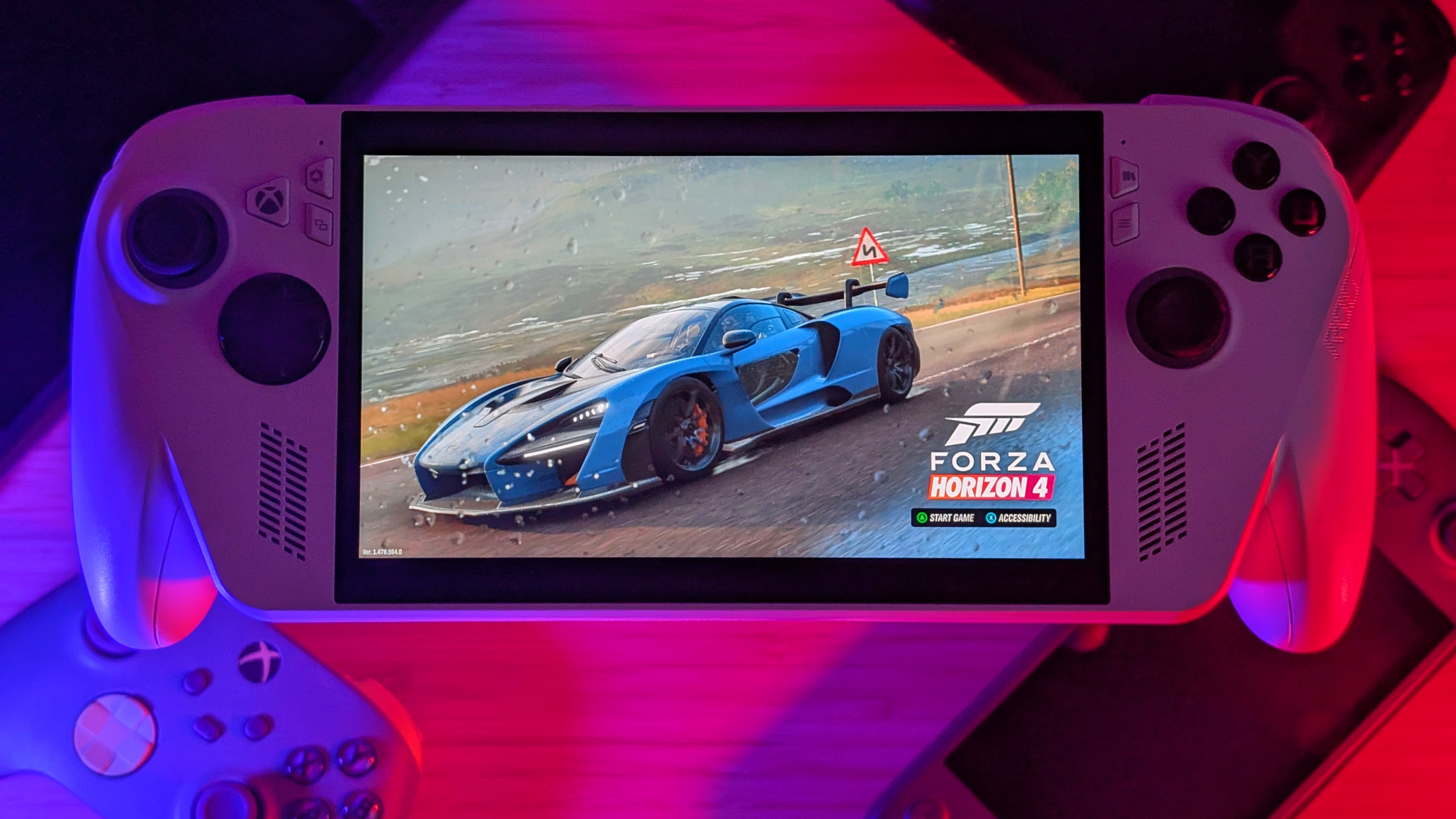 ASUS ROG Xbox Ally Top Down Shot