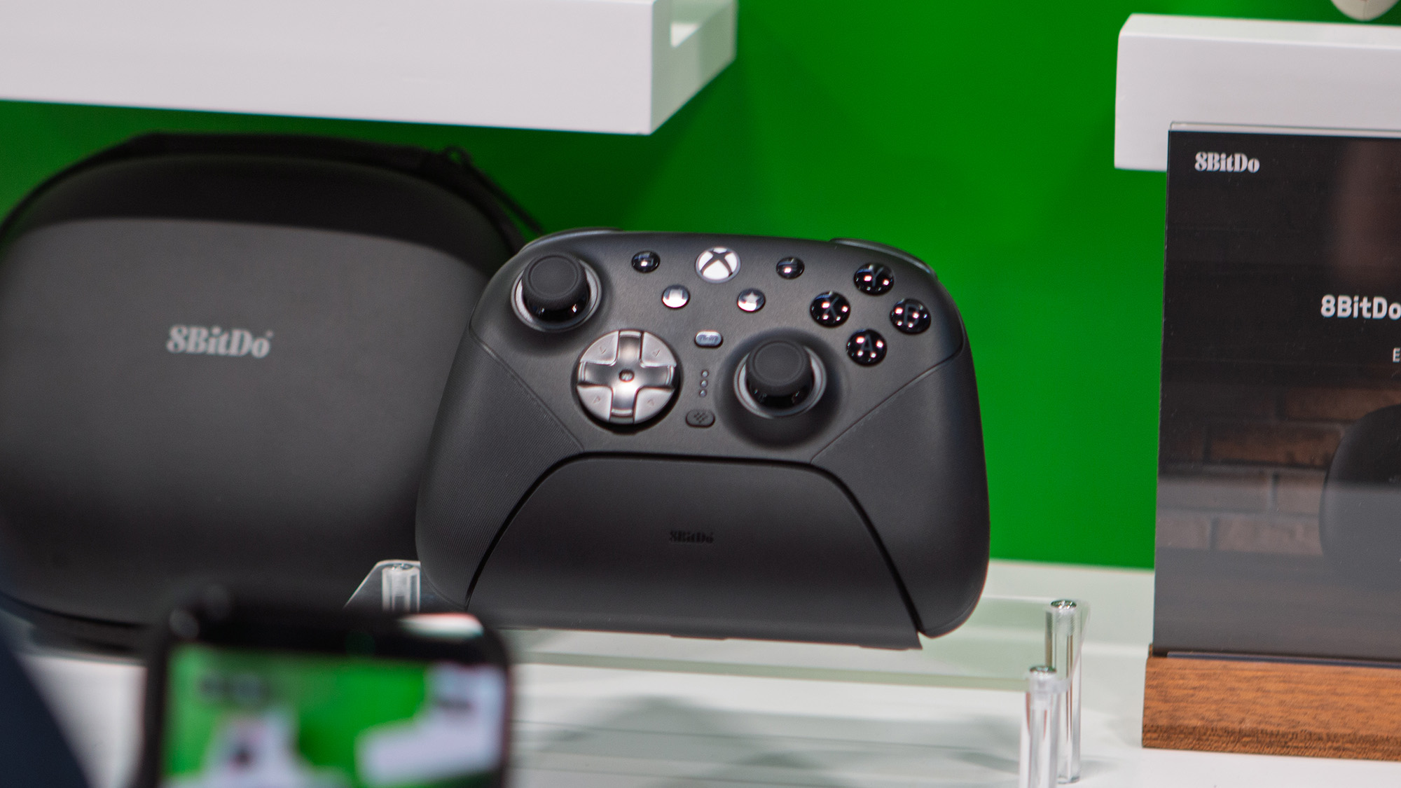 8BitDo Ultimate 3E on Charging Stand - CES 2026