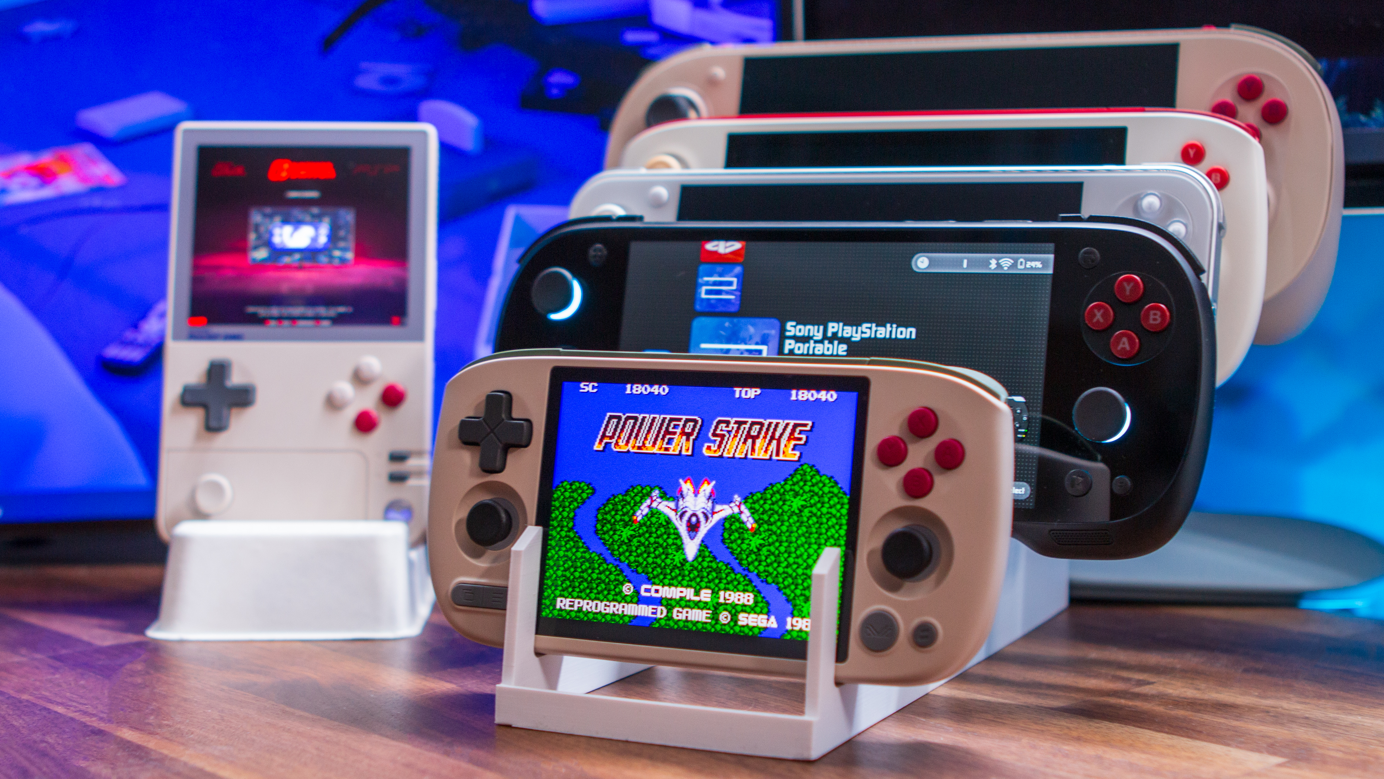 AYANEO Pocket AIR Mini, Pocket DMG, KONKR Pocket FIT, Pocket AIR Pocket, Pocket EVO - Stacked