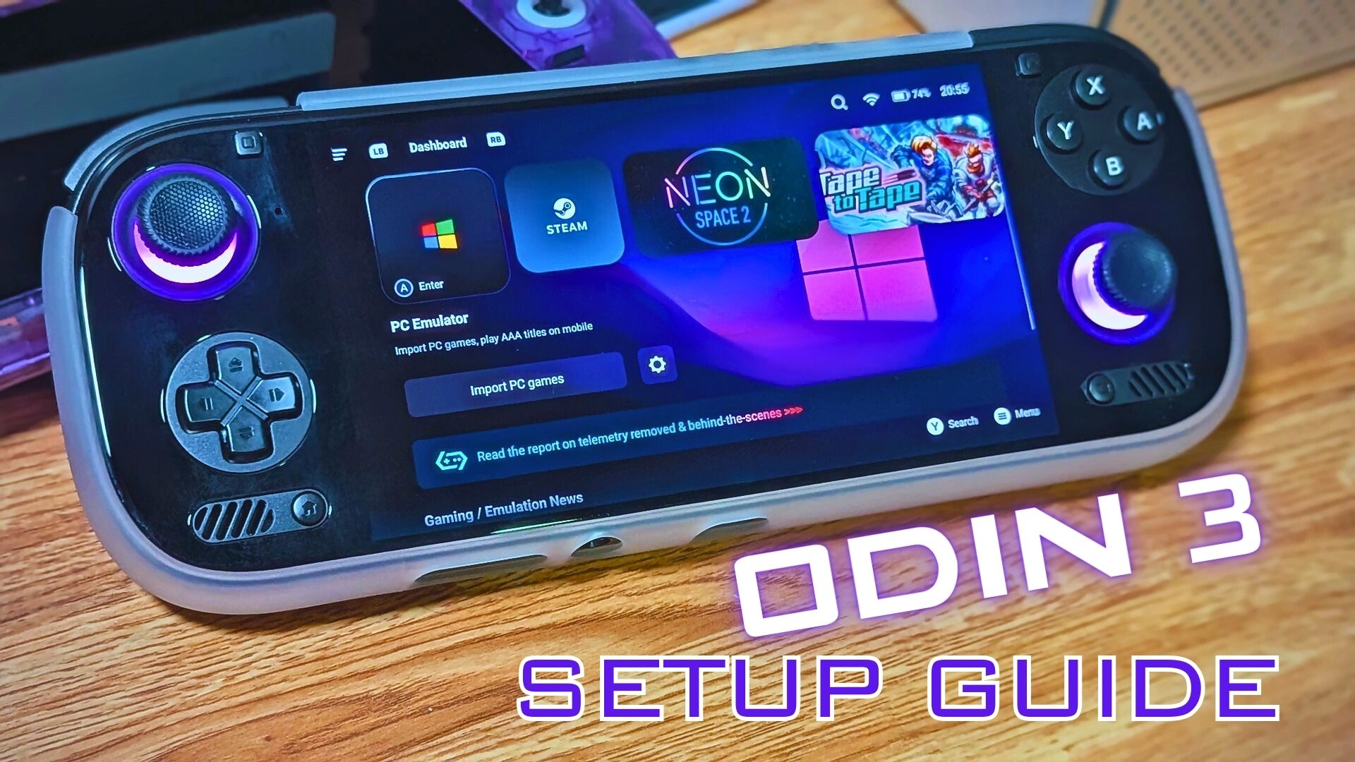 AYN Odin 3 Setup Guide