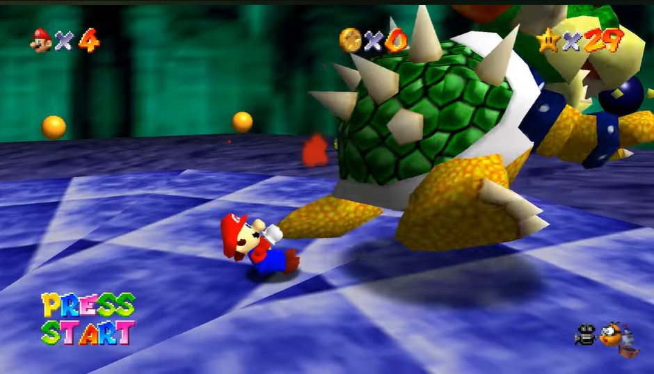 mario 64 bowser